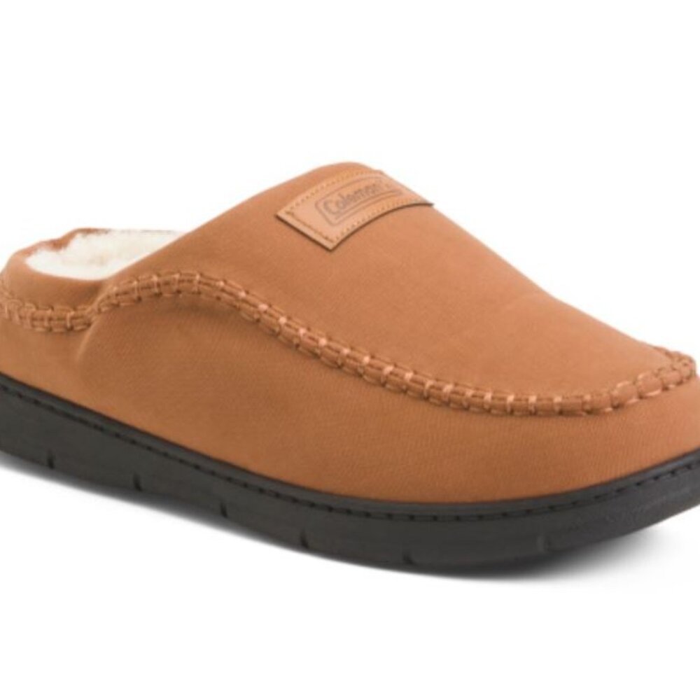 NWT COLEMAN Water Resistant Indoor Outdoor Camp Mule Slippers